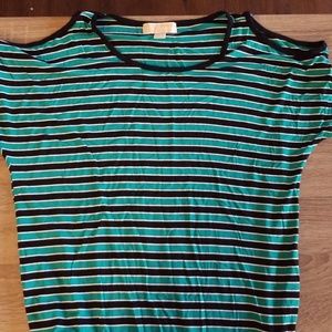 S MK Cold shoulder top